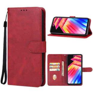 For Infinix Hot 30 Leather Phone Case(Red)