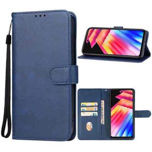 For Infinix Hot 30 Leather Phone Case(Blue)