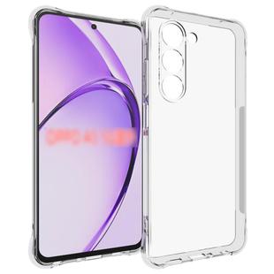 For OPPO A5 5G Global Shockproof Non-slip Thickening TPU Phone Case(Transparent)