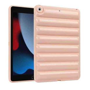 For iPad 10.2 2021 / 2020 / 2019 Eiderdown Cushion Shockproof Tablet Case(Pink)