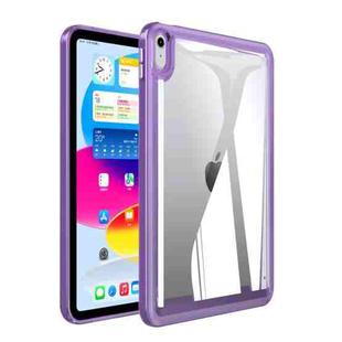 For iPad mini 6 Transparent Acrylic Tablet Case(Dark Purple)