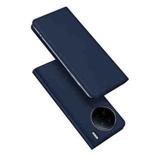 For vivo X90 Pro DUX DUCIS Skin Pro Series Flip Leather Phone Case(Blue)