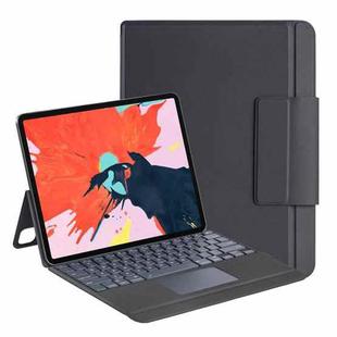 J3129 For iPad Pro 12.9 2022/2021/2020/2018 Bluetooth Keyboard Leather Case(Black)