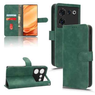 For ZTE nubia Z50 Ultra Skin Feel Magnetic Flip Leather Phone Case(Green)