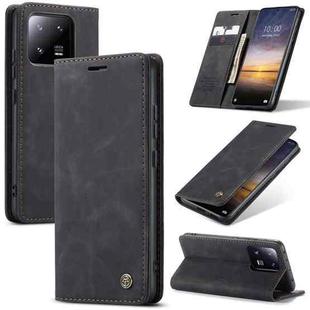 For Xiaomi 13 Pro CaseMe 013 Multifunctional Horizontal Flip Leather Phone Case(Black)