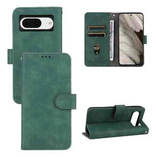 For Google Pixel 8 Skin Feel Magnetic Flip Leather Phone Case(Green)