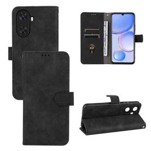 For Huawei Enjoy 60 Skin Feel Magnetic Flip Leather Phone Case(Black)