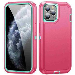 For iPhone 11 Pro Max Life Waterproof Rugged Phone Case(Pink + Blue)
