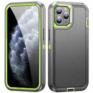 For iPhone 11 Pro Life Waterproof Rugged Phone Case(Grey + Green)