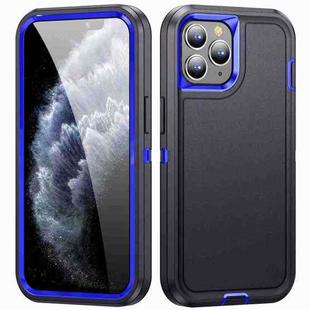 For iPhone 11 Pro Life Waterproof Rugged Phone Case(Dark Blue + Royal Blue)