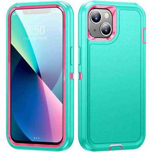 For iPhone 11 Life Waterproof Rugged Phone Case(Blue + Pink)