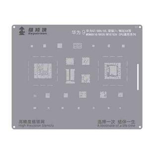 For Huawei MSM8916 / 8939 / MT6753V Repairman High Precision Stencils CPU BGA iC Reballing Planting Tin Plate
