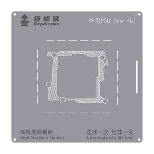 For Huawei P30 Pro Repairman High Precision Stencils CPU BGA iC Reballing Planting Tin Plate