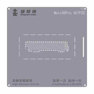 For Huawei Mate 30 Pro 4G Repairman High Precision Stencils CPU BGA iC Reballing Planting Tin Plate