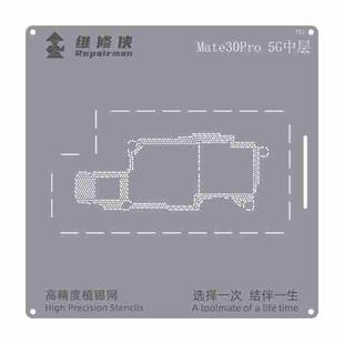 For Huawei Mate 30 Pro 5G Repairman High Precision Stencils CPU BGA iC Reballing Planting Tin Plate