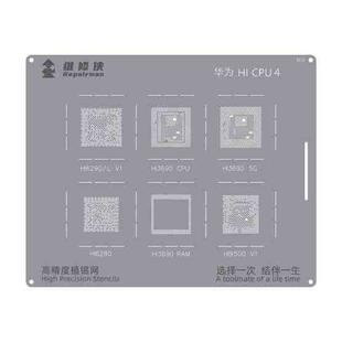 For Huawei HI CPU 4 Repairman High Precision Stencils CPU BGA iC Reballing Planting Tin Plate