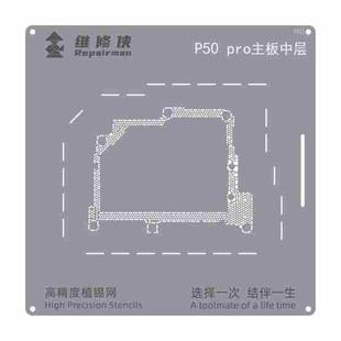 For Huawei P50 Pro Repairman High Precision Stencils CPU BGA iC Reballing Planting Tin Plate
