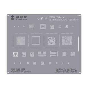 For Xiaomi Redmi Note 2 / 2A Repairman High Precision Stencils CPU BGA iC Reballing Planting Tin Plate