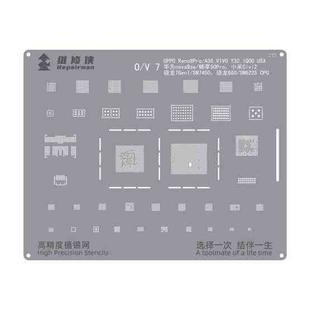 For Snapdragon 7Gen1/SM7450  Repairman High Precision Stencils CPU BGA iC Reballing Planting Tin Plate