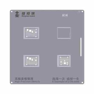 For Apple A14 Series Repairman High Precision Stencils CPU BGA iC Reballing Planting Tin Plate