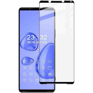 For Sony Xperia 1 V imak 9H Surface Hardness Full Screen Tempered Glass Film Pro+ Series