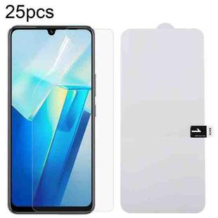 For vivo T2 India 25pcs Full Screen Protector Explosion-proof Hydrogel Film