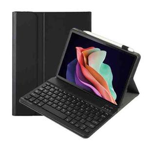 For Huawei MatePad 11 2023 AHW13 Lambskin Texture Ultra-thin Detachable Bluetooth Keyboard Leather Case(Black)