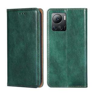 For Infinix Note 12 VIP Gloss Oil Solid Color Magnetic Leather Phone Case(Green)