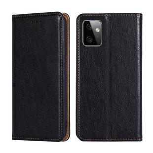 For Motorola Moto G Power 2023 Gloss Oil Solid Color Magnetic Leather Phone Case(Black)