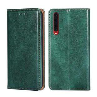 For Rakuten Big Gloss Oil Solid Color Magnetic Leather Phone Case(Green)