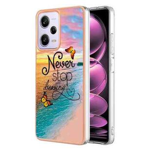 Electroplating IMD TPU Phone Case For Xiaomi Redmi Note 12 Pro 5G Global/Note 12 Pro 5G China/Poco X5 Pro 5G/Note 12 Pro Speed(Dream Butterfly)
