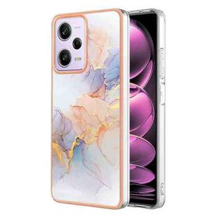 Electroplating IMD TPU Phone Case For Xiaomi Redmi Note 12 Pro 5G Global/Note 12 Pro 5G China/Poco X5 Pro 5G/Note 12 Pro Speed(White Marble)