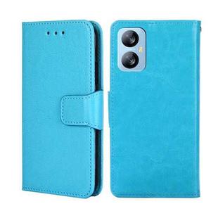 For Blackview A52 Crystal Texture Leather Phone Case(Sky Blue)