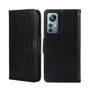 For Blackview A85 Crystal Texture Leather Phone Case(Black)