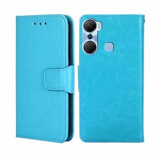 For Infinix Hot 12 Pro Crystal Texture Leather Phone Case(Sky Blue)