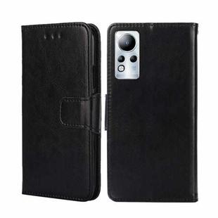 For Infinix Note 11 Crystal Texture Leather Phone Case(Black)