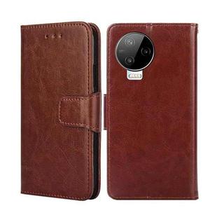 For Infinix Note 12 Pro 4G / Note 12 2023 Crystal Texture Leather Phone Case(Brown)