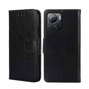 For Infinix Note 12 VIP Crystal Texture Leather Phone Case(Black)