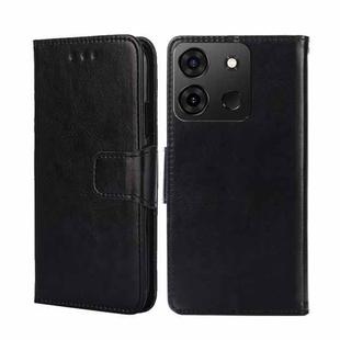 For Infinix Smart 7 Crystal Texture Leather Phone Case(Black)
