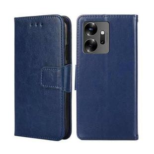 For Infinix Zero 20 Crystal Texture Leather Phone Case(Royal Blue)