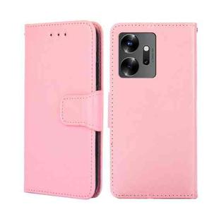 For Infinix Zero 20 Crystal Texture Leather Phone Case(Pink)