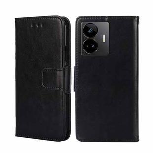For Realme GT Neo 5 / GT3 / GT Neo 5 240W Crystal Texture Leather Phone Case(Black)
