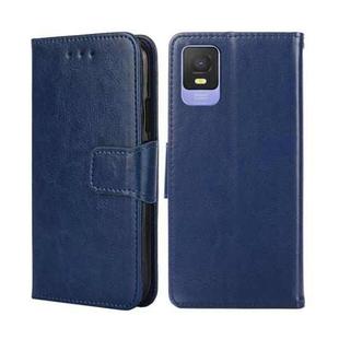 For TCL 403 Crystal Texture Leather Phone Case(Royal Blue)