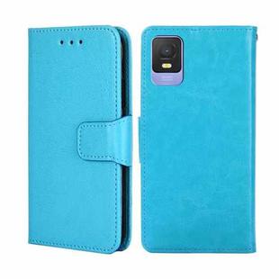 For TCL 403 Crystal Texture Leather Phone Case(Sky Blue)