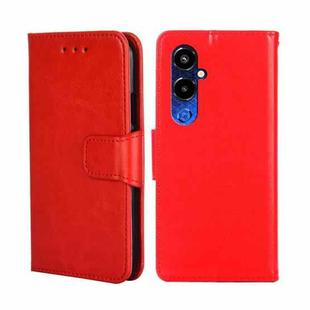 For Tecno Pova 4 Pro Crystal Texture Leather Phone Case(Red)