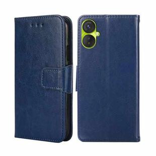 For Tecno Spark 9 Pro Crystal Texture Leather Phone Case(Royal Blue)