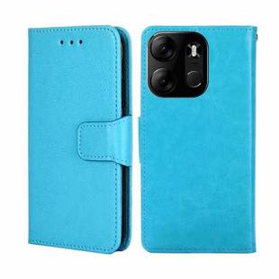 For Tecno Spark GO 2023 Crystal Texture Leather Phone Case(Sky Blue)