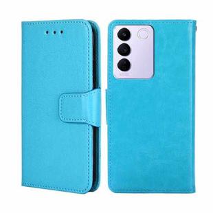 For vivo S16E Crystal Texture Leather Phone Case(Sky Blue)