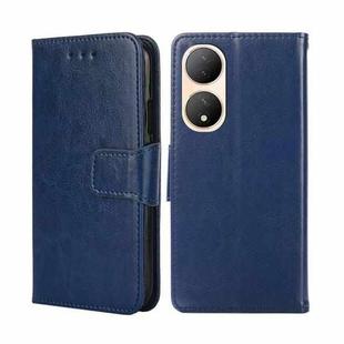 For vivo Y100 5G Crystal Texture Leather Phone Case(Royal Blue)