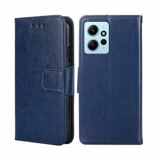 For Xiaomi Redmi Note 12 4G Global Crystal Texture Leather Phone Case(Royal Blue)